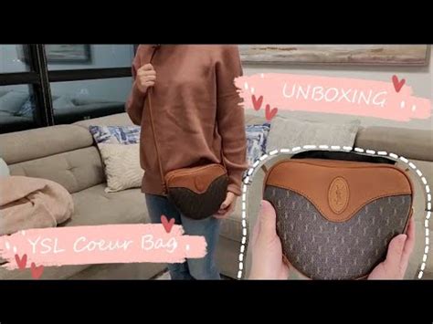 coeur ysl|YSL Le Monogramme Coeur Bag {unboxing + mod shots}.